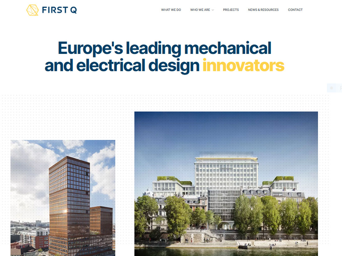 First Q ZWP Ingenieur-AG: First Q Network: Neue Website